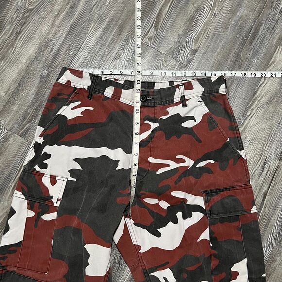 Rothco Red Urban Camo Cargo Pants 32x31 Military Utility - Picture 4 of 8